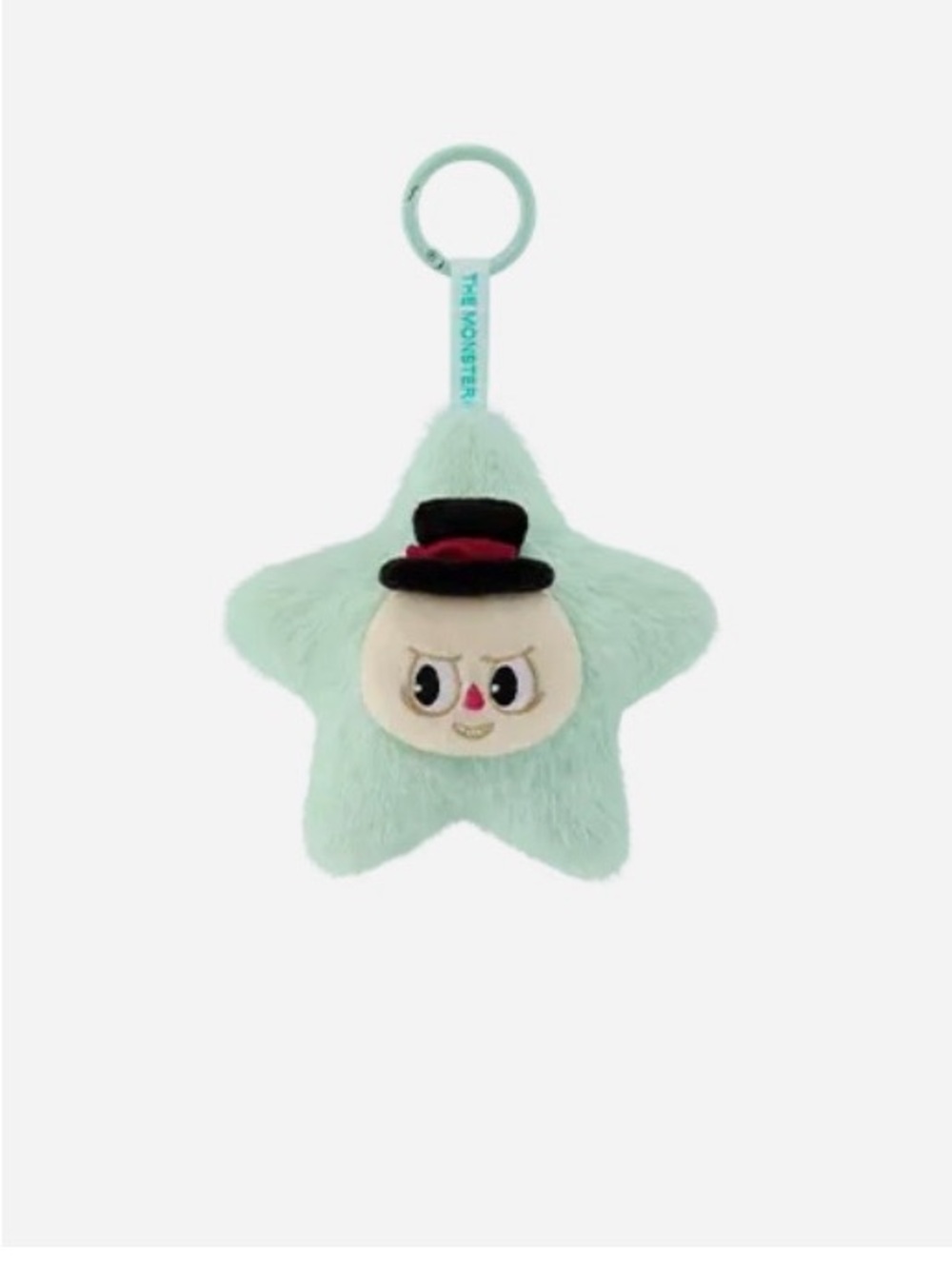 Star Plush Clip - Mint Green
